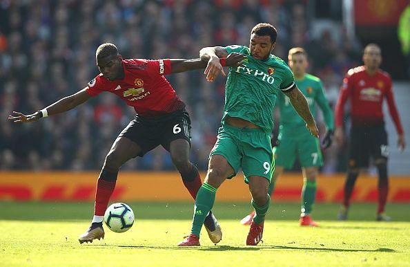 Paul Pogba's slip in form has seen him lose ground in this list